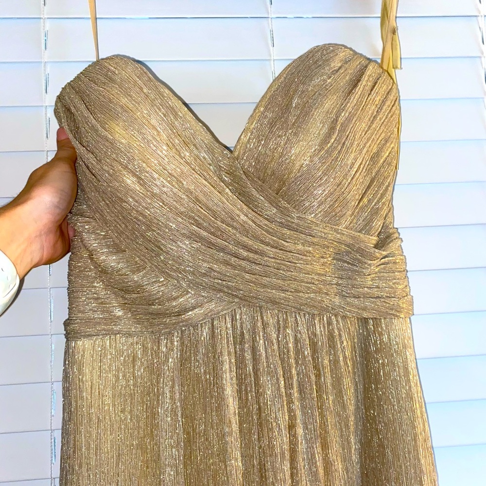 Allure Bridesmaids Strapless Dress